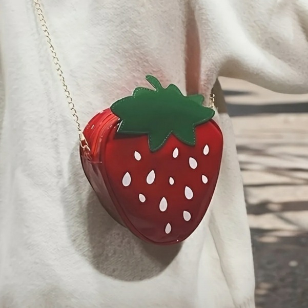 Brand New Still In Bag StrawberryShaped Bag
